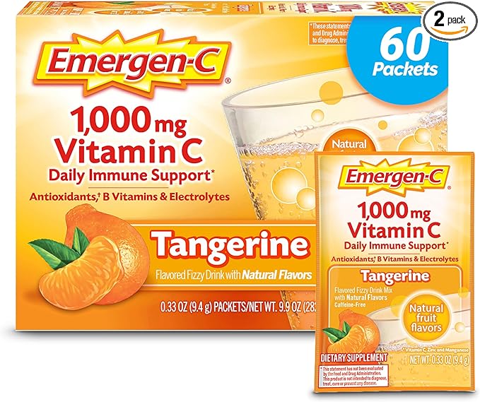 Emergen-C 1000mg Vitamin C Powder - Tangerine