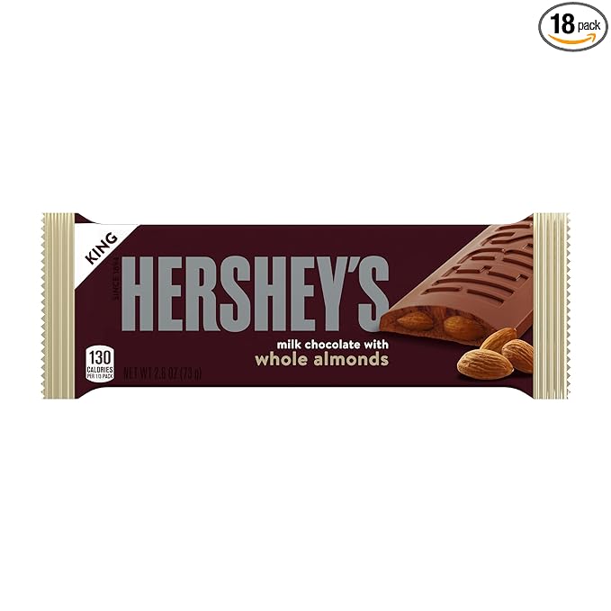 Hershey's Milk Chocolate with whole almonds 