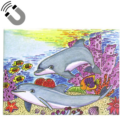 Keychain - DOLPHIN REEFPRINT MAGNET