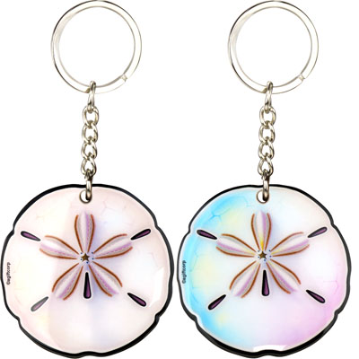 Keychain - Sand Dollar