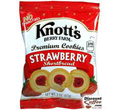 Knotts Berry Farm Strawberry Shortbread