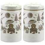 Salt & Pepper Shaker - BCH/CHAIR EMBOS/CER. BEIGE/SWIRL